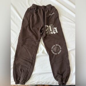 YoungLA Dark Brown Joggers